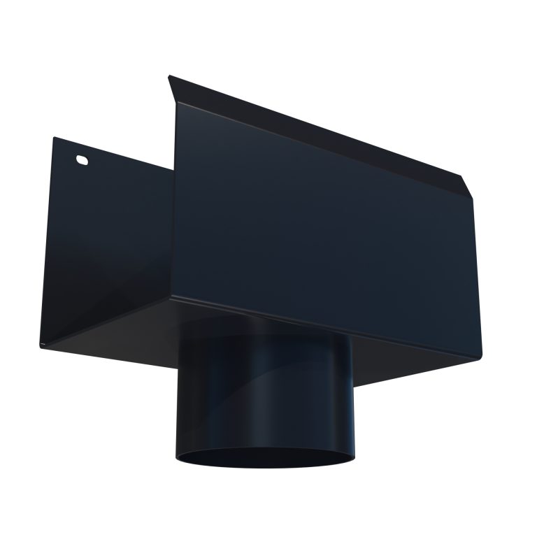 System 120 101.6mm diameter aluminium outlet