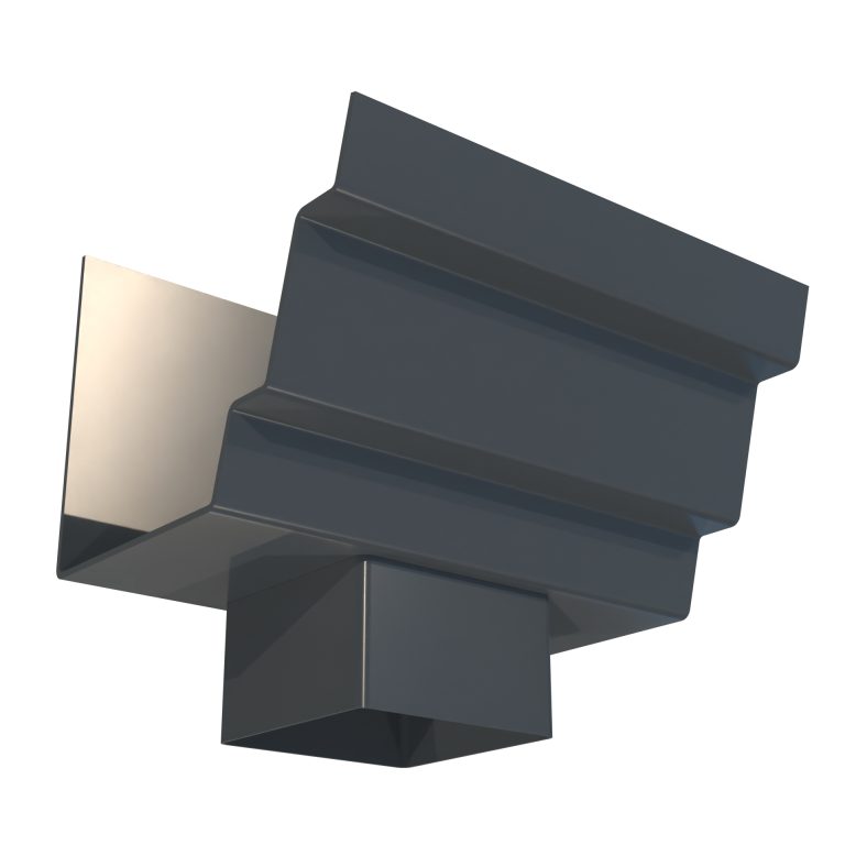 Trent 101.6mm square aluminium outlet