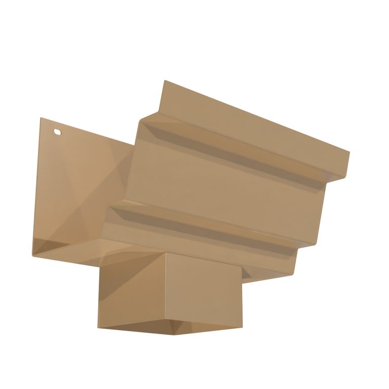 Welland 101.6mm square aluminium outlet