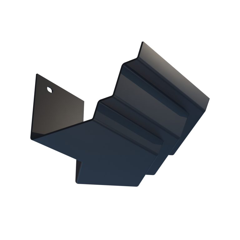Custom-angle external corner for Derwent aluminium gutter