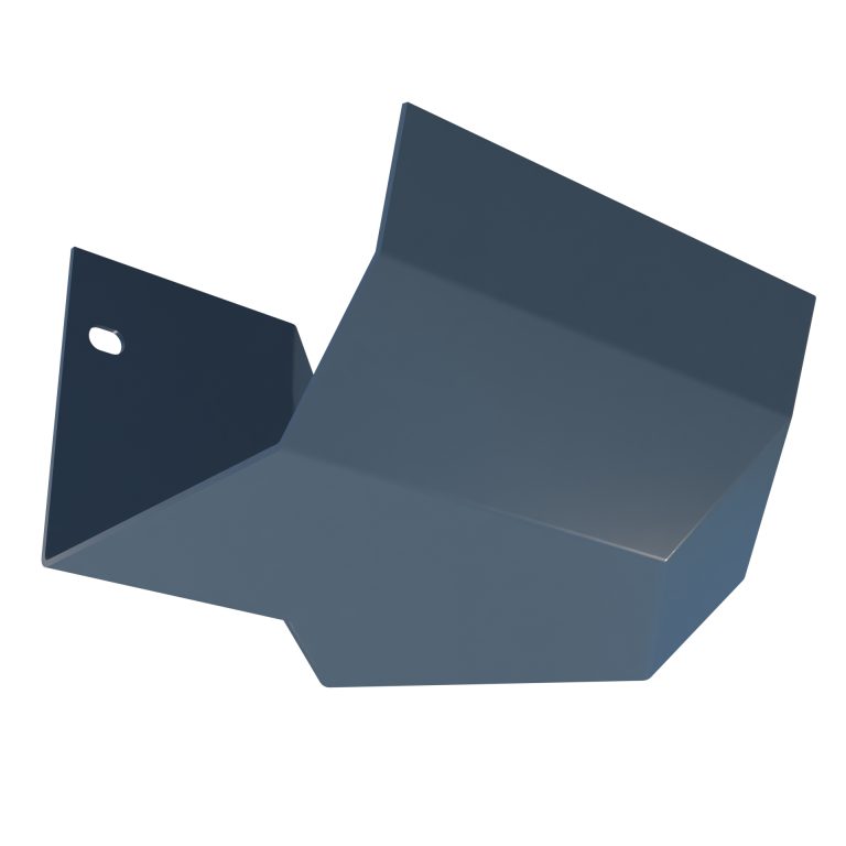 Bespoke external corner for Domestic aluminium gutter