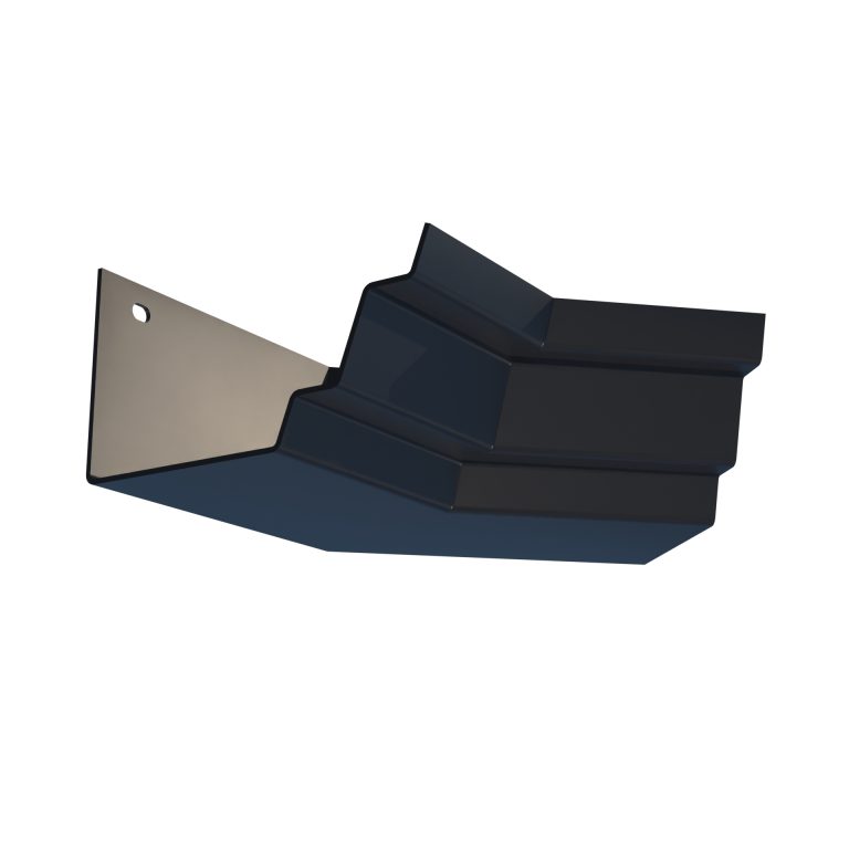 Custom-angle internal corner for Derwent aluminium gutter