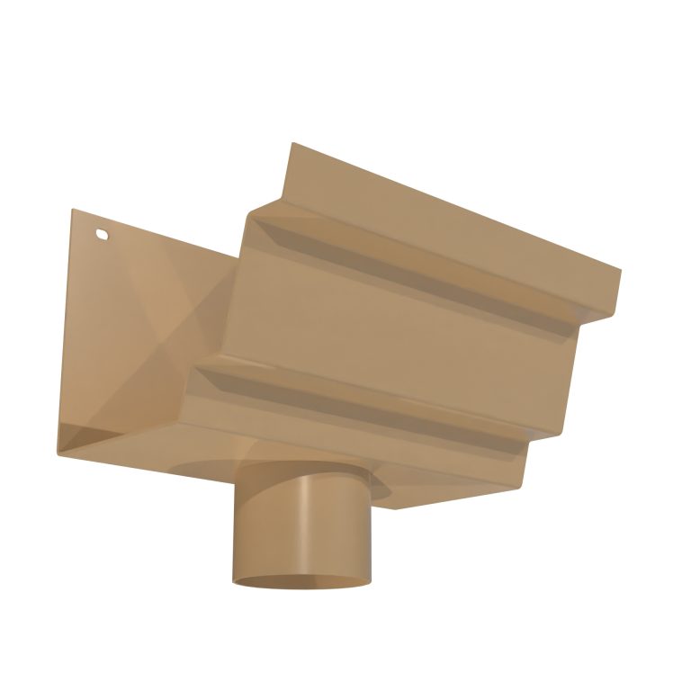 Welland 76.2mm diameter aluminium outlet