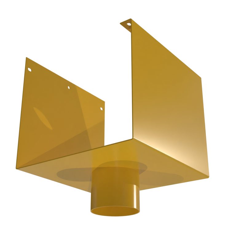 Delta 200 76.2mm diameter aluminium outlet