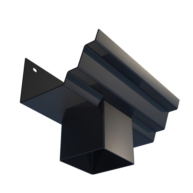 Derwent 76.2mm square aluminium outlet