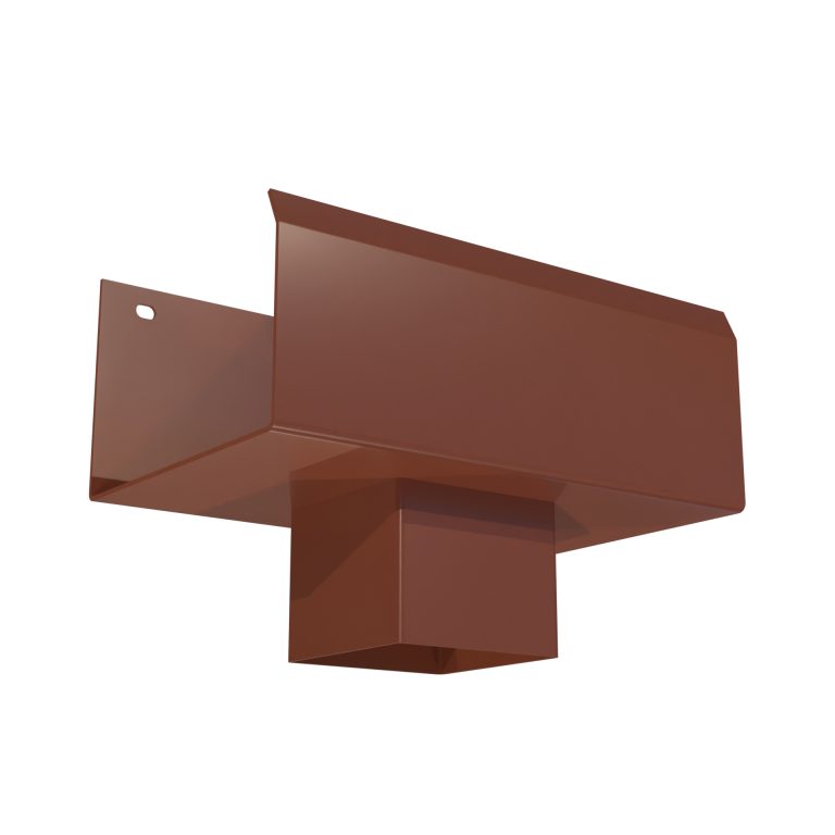 System 75 76.2mm square aluminium outlet