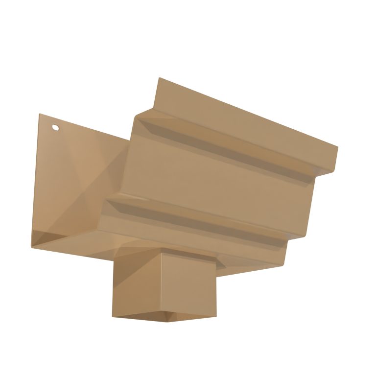 Welland 76.2mm square aluminium outlet