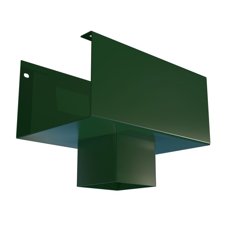 Delta 100 76.2mm square aluminium outlet