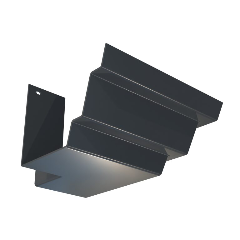90 degree external corner for Trent aluminium gutter