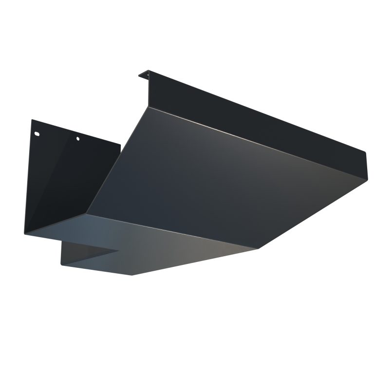 90 degree external corner for Torent 3 aluminium gutter