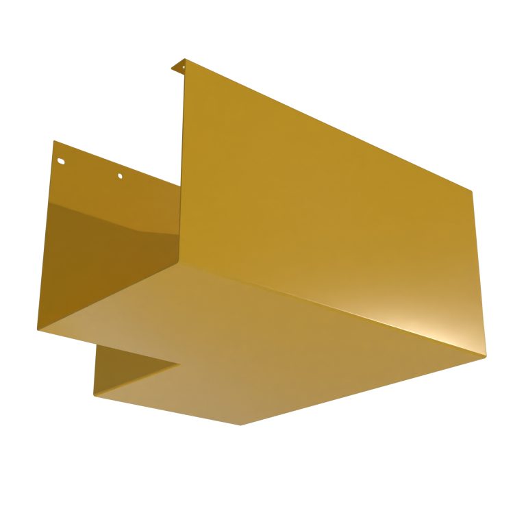90 degree external corner for Delta 200 aluminium gutter