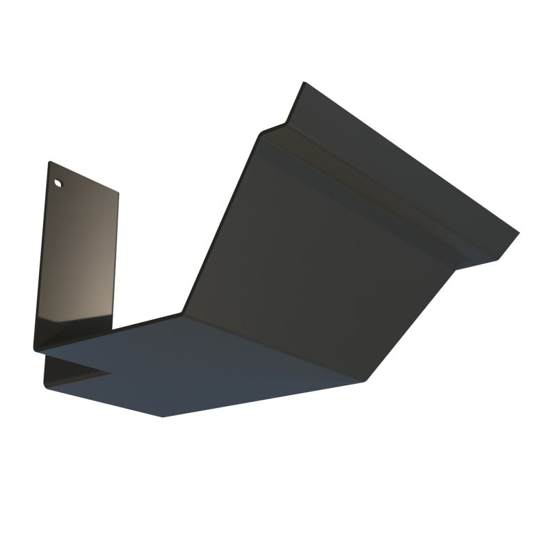 90 degree external corner for Nene 2 aluminium gutter