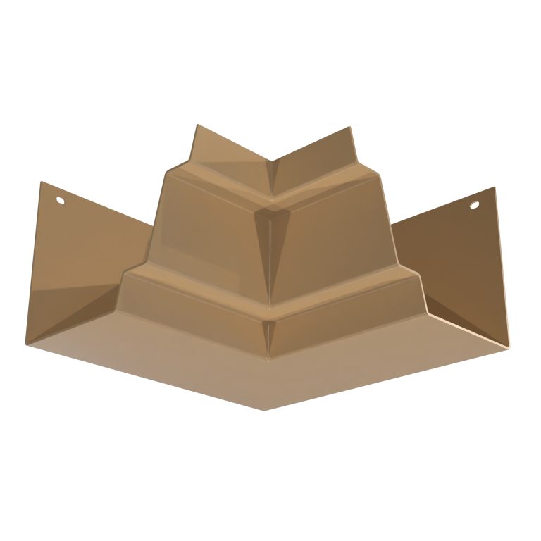90 degree internal corner for Welland aluminium gutter