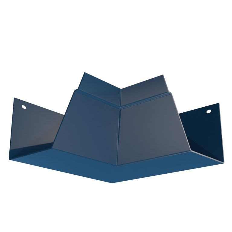 90 degree internal corner for Nene 1 aluminium gutter