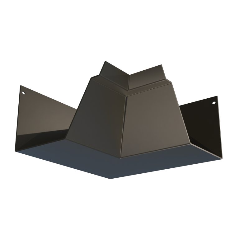 90 degree internal corner for Nene 2 aluminium gutter