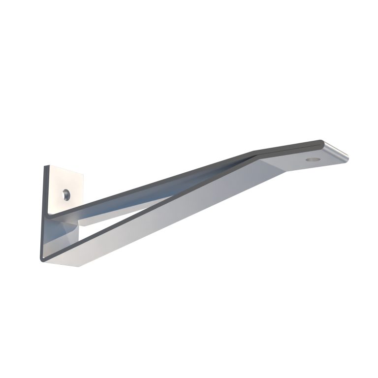 Top fix bracket for Delta 125 aluminium gutter