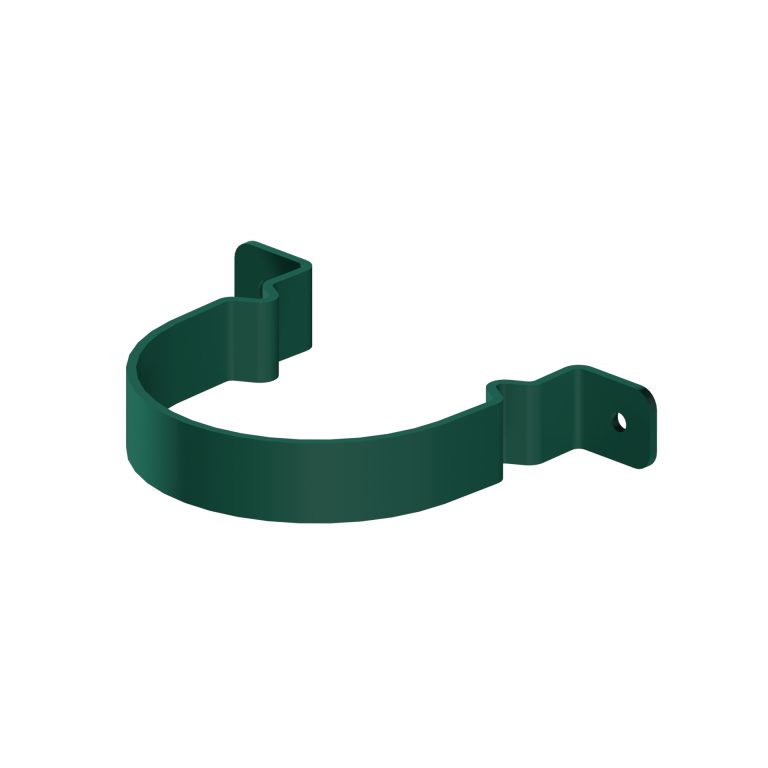 Bracket for contemporary round 101.6mm aluminium downpipe