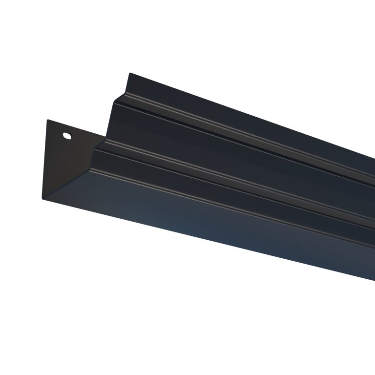 Derwent aluminium gutter supplied in 3 metre lengths