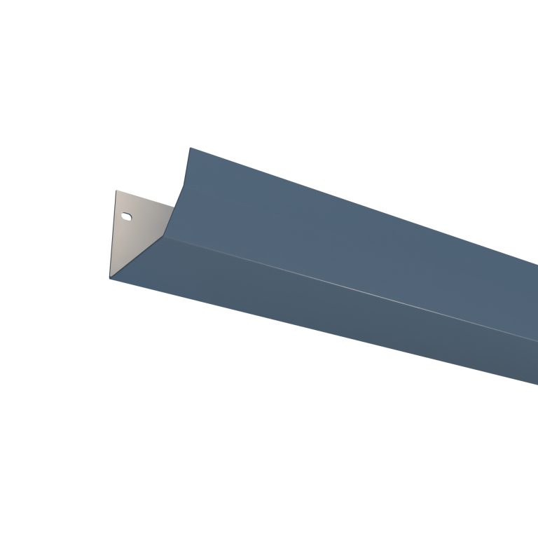 Domestic aluminium gutter supplied in 3 metre lengths