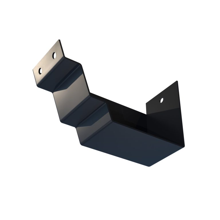 Left hand stop end for Derwent aluminium gutter