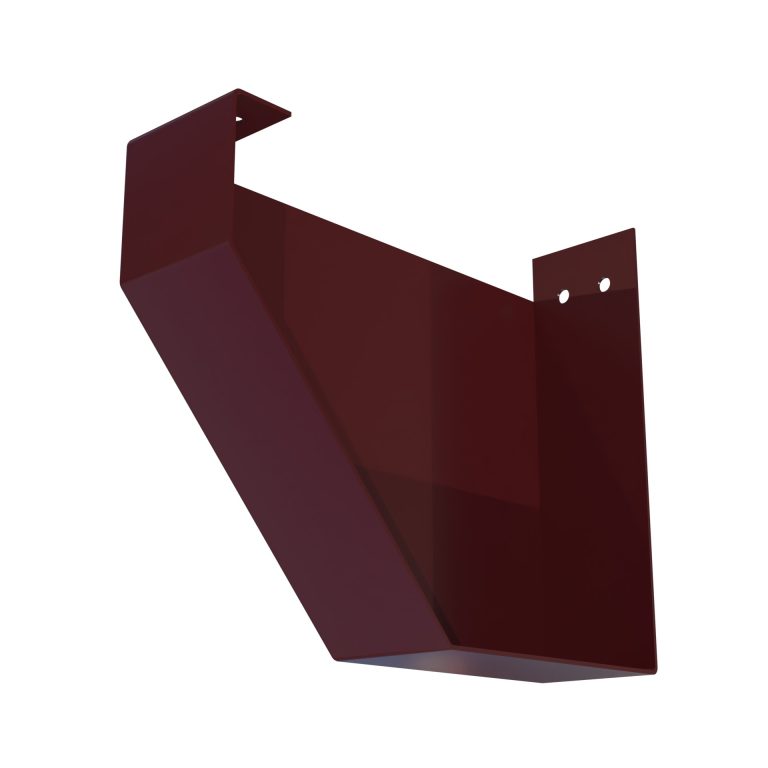 Left hand stop end for Torent 2 aluminium gutter