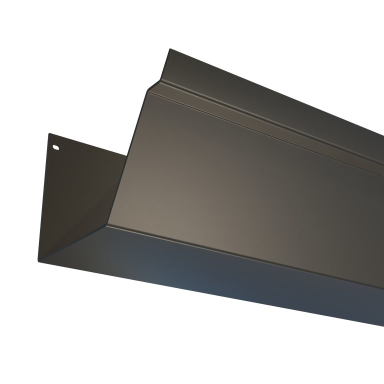 Nene 2 aluminium gutter in 3 metre lengths