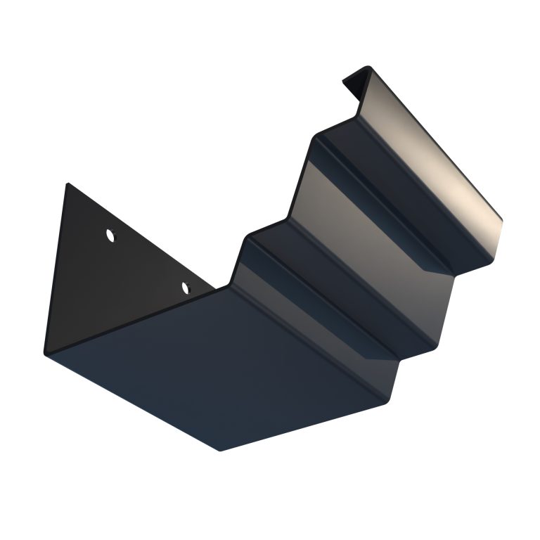 External joint strap for Derwent aluminium gutter