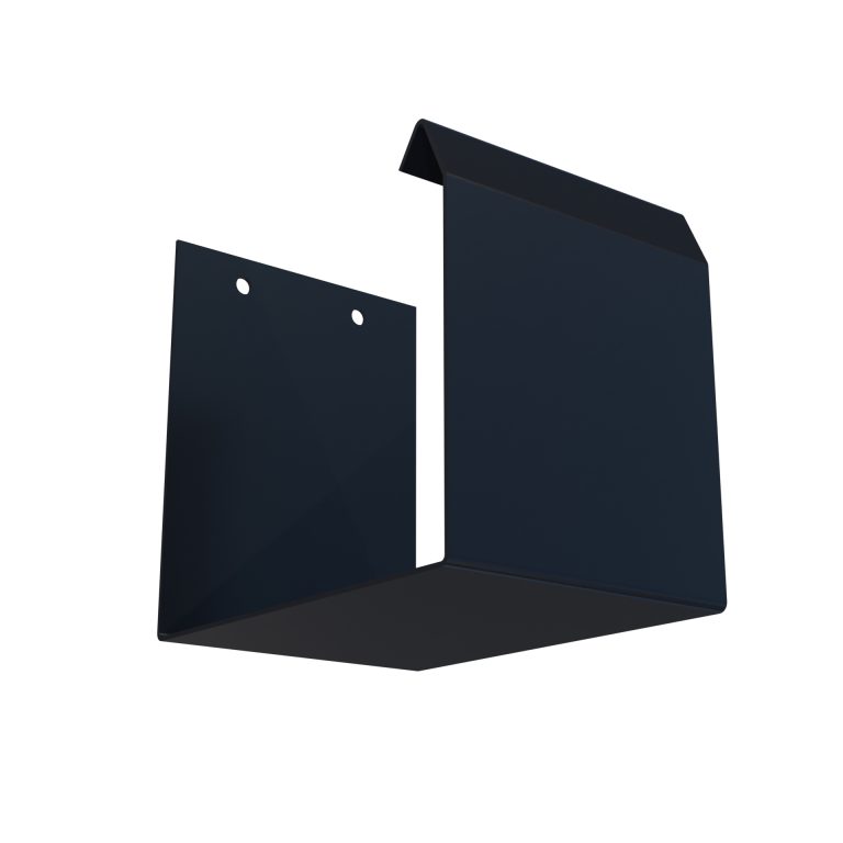 External joint strap for System 120 aluminium gutter
