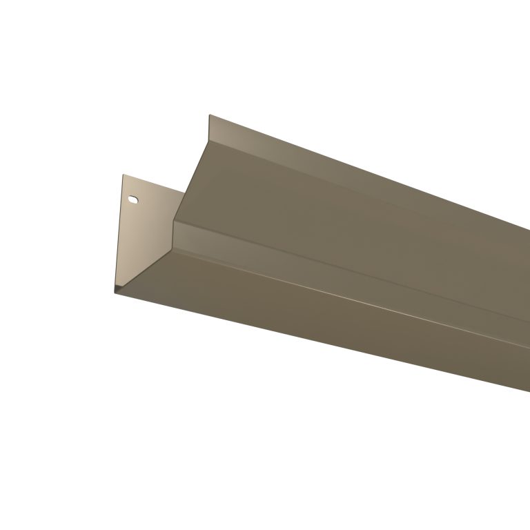 Strongline aluminium gutter supplied in 3 metre lengths