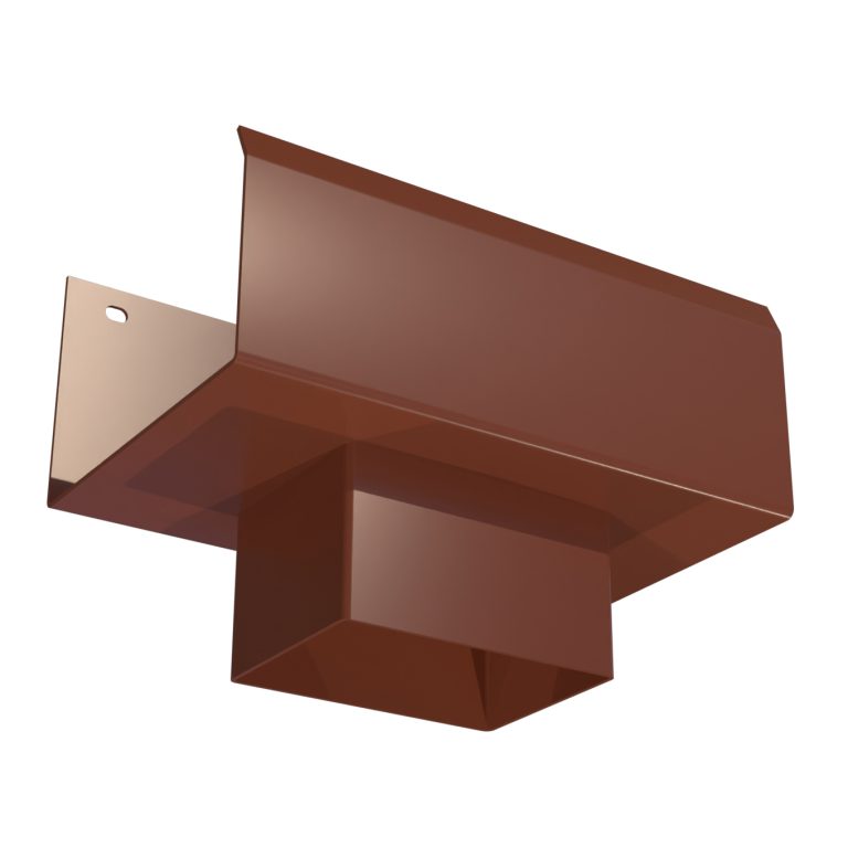 System 75 rectangular aluminium outlet measuring 76.2 × 101.6mm