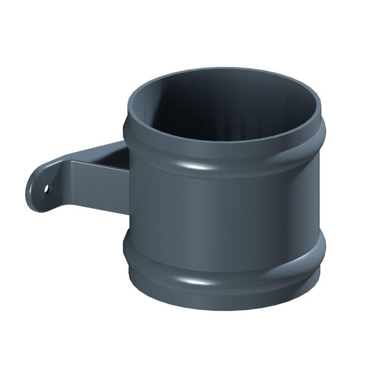 Cast eared collar for 152.4mm traditional round downpipe