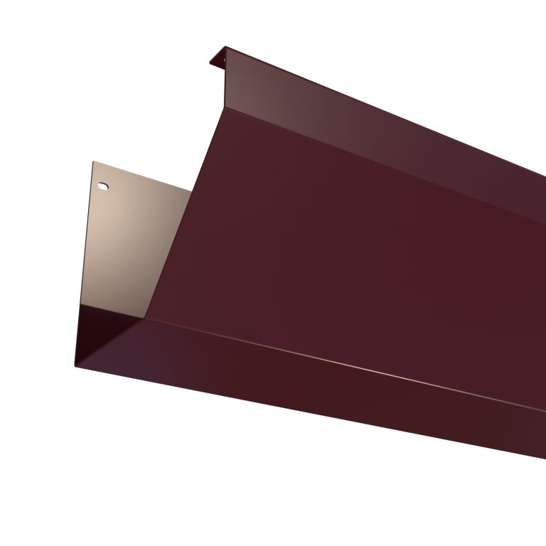 Torent 2 aluminium gutter supplied in 3 metre lengths