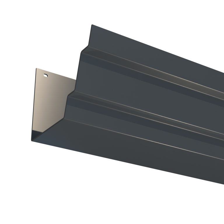 Trent aluminium gutter supplied in 3 metre lengths