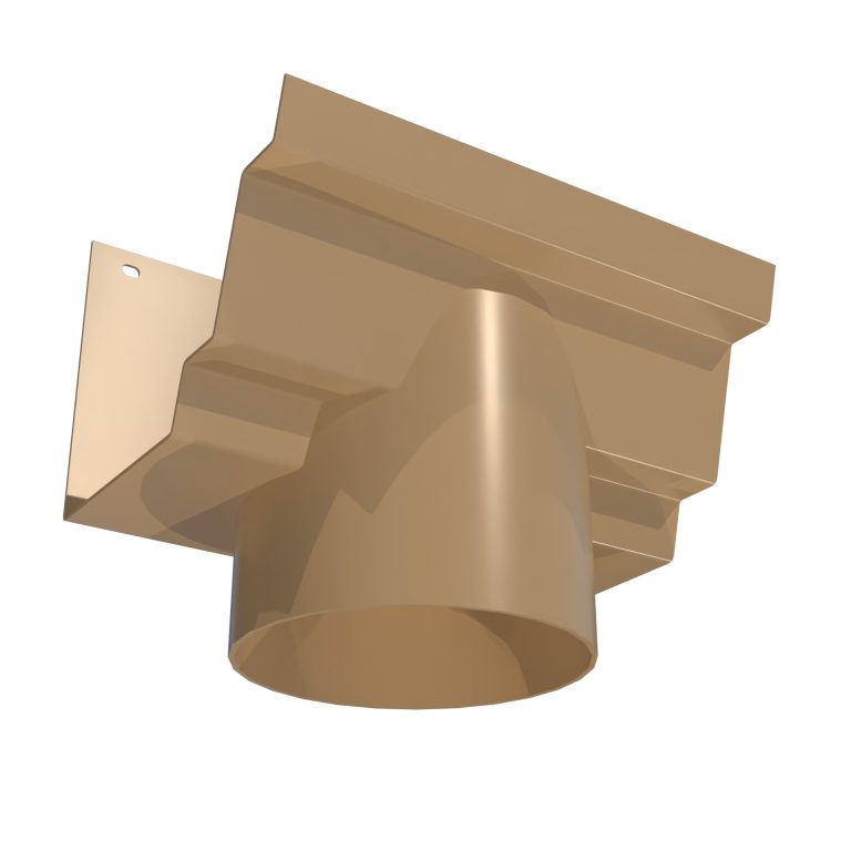 Welland 152.4mm diameter aluminium outlet